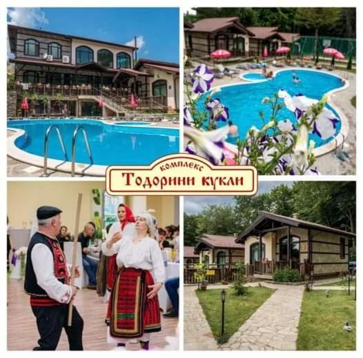 Тодорини Кукли Hotel Spanchevtsi Buitenkant foto